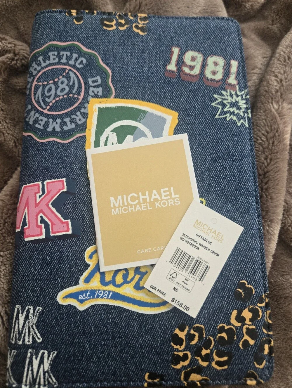 Michael Kors DEMIN Journal NWT